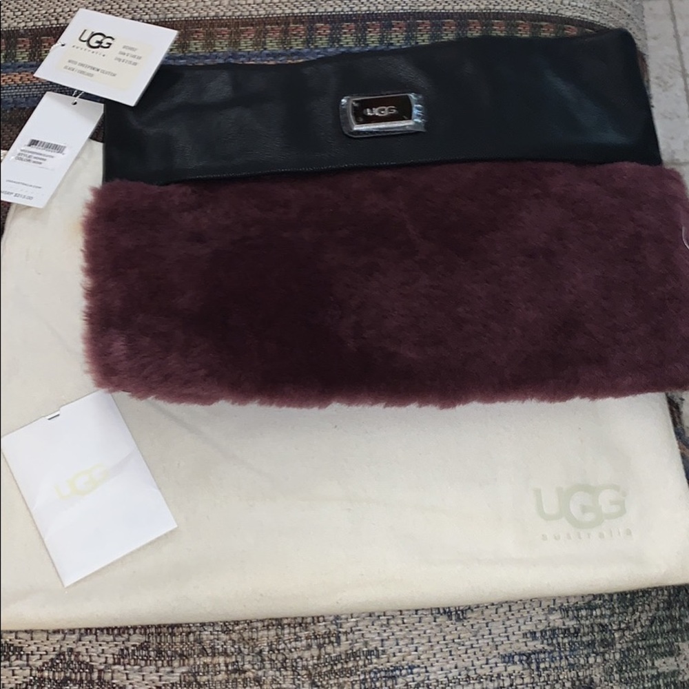 UGG Sheepskin Clutch w/ shoulder strap BNWT